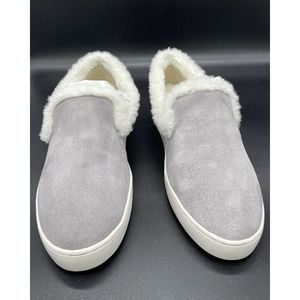 Birdies The Swift Sequoia Faux Fur Suede Slippers Women’s Size 8